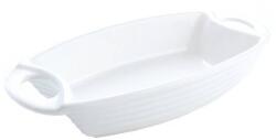 Studio Casa Platou cu Manere Studio Casa 34cm Ceramica Termorezistenta Pentru Cuptor Alb (SRM770) Tava