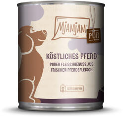  MjAMjAM 12x800g MjAMjAM tiszta húsélvezet ló pur nedves kutyatáp