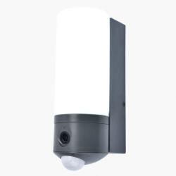 LUTEC LED Lámpatest Oldalfali Mozgásérzékelős 18.8 W CCT Dimmelhető Kamerával Kültéri Ip44 Lutec Connect Pollux