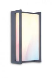 LUTEC LED Lámpatest Oldalfali 15.2 W RGB CCT Dimmelhető Kültéri Ip54 Lutec Connect Qubo