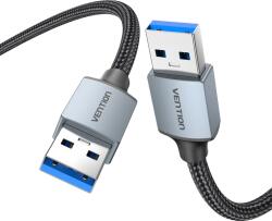 Vention USB 3.0 kábel, VENTION, USB A - USB A, nylon, 5 Gbps, szürke, 3 m (CTSHI@#LY1111)