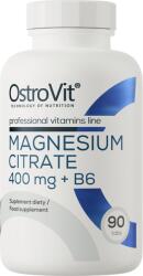 OstroVit Citrat de magneziu 400mg si vitamina B6, 90 tablete, OstroVit