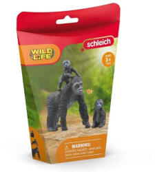 Schleich Schleich, Wild Life, Familia de gorile, set, 42601 Figurina
