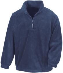 RESULT Béleletlen aktív 1/4 Zip AntiPilling gyapjú felső XS kék
