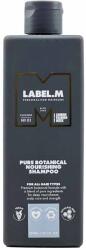 label. m Pure Botanical Nourishing Shampoo 300 ml
