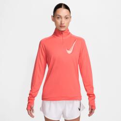 Nike Swoosh Womens 1/2-Zip Running S | Női | Kapucnis pulóverek | Rózsaszín | HJ2225-814