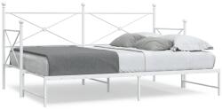 vidaXL fehér kanapéágy fiókkal matrac nélkül 75x190 cm (4104686)
