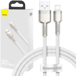 Baseus Cafule USB-Lightning kábel, 2, 4A, 1m (fehér) (CALJK-A02)