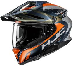 HJC Casca moto enduro HJC RPHA 60 Quid MC47SF albastru-gri-portocaliu (HJC110347)