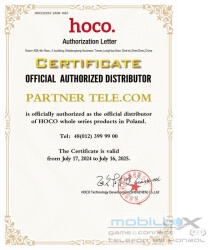 hoco. powerbank 5 000 mAh with built-in connector Lightning 2A J106 black