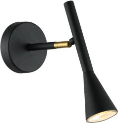 Viokef Lighting Melody fekete-arany falikar (VIO-4283700) GU10 1 izzós IP20 (4283700)