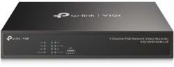 TP-Link VIGI NVR1004H-4P 4 csatornás NVR fekete (VIGI NVR1004H-4P)