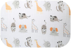  Színes mintás textil pelenka 70X80cm-Szürke cirkusz