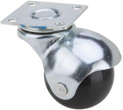 Evotools Roata Mobila Pivotanta cu Flansa si Bila (4 bucati) (679663)