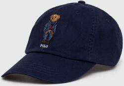 Ralph Lauren pamut baseball sapka sötétkék, nyomott mintás, 211949925 - sötétkék Univerzális méret