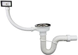 Evotools Sifon Flexibil Chiuveta cu Ventil si Preaplin Texo (672512)