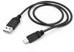 Hama Кабел HAMA USB-A мъжко - USB-C мъжко за зареждане на SONY PS5, 0.75 m, Черен (HAMA-54461) - megamag