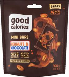 Good Calories datolyás miniszelet földimogyoróval és csokoládéval 6 x 18 g (108 g)