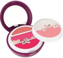 PUPA All You Need Is Owl Owl make-up paletta szemre és szájra árnyalatok széles választéka VIOLET