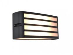 LUTEC LED Lámpatest Mennyezeti Oldalfali E27 Foglalat Sötét Szürke Kültéri Ip44 Lutec Zebra