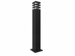 Lámpatest Kültéri Állólámpa 80 cm E27 Foglalattal Ip54 Malibu Fekete