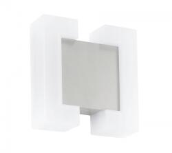 EGLO LED Lámpatest Oldalfali 2x4.8 W Meleg Fehér Matt Nikkel Kültéri Ip44 Eglo Sitia 95987