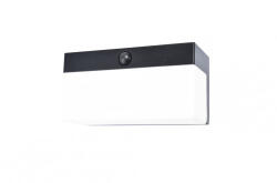LUTEC LED Lámpatest Oldalfali Napelemes 9.7W CCT Dimmelhető Mozgásérzékelős Kültéri Ip44 Lutec Connect Fran