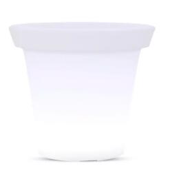 V-TAC LED Lámpatest Dekoráció Virágcserép 35 cm 1.5 W RGB Kültéri Ip54