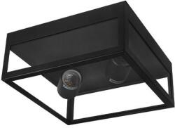  LED Lámpa Mennyezeti Lámpa Kültéri Lámpa Fekete Ip44 E27-es Foglalattal Üveg Lidio