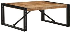 vidaXL tömör nyers mangófa dohányzóasztal 80x80x35 cm (4016670)