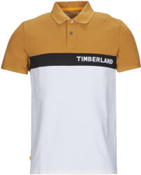 Timberland Tricou Polo mânecă scurtă Bărbați SS Millers River Colourblock Polo Reg Timberland Alb EU M