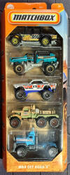 Mattel - Kisautók MBX Off Road II. 5 db-os szett (JBX27)