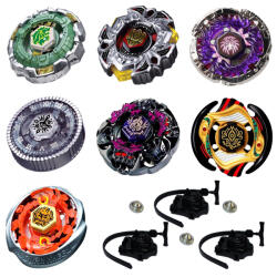  Pachet titirezi 4D DEFENSE 7 buc. + 3 lansatoare + 3 varfuri metalice: BB106 Fang Leone, BB114 Variares, BB116A Jade Jupiter, BB104 Basalt Horogium, BB80 Gravity Perseus, BBP01 Vulcan Horseus, BB59 Su