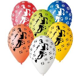 Godan Soccer Players, Focis léggömb, lufi 5 db-os 12 inch (30 cm) (MLG303940)