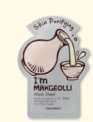 Tony Moly Mască cu vin de orez I'm Makgeolli Mask Sheet - 21 ml / 1 buc Masca de fata
