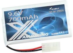 Amewi AMXRacing Ni-MH akkumulátor 9.6V 700mAh, Tamiya