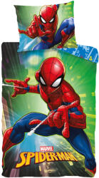  Pókember City Lights gyerek ágyneműhuzat 100×135 cm, 40×60 cm (EXK350229) - szukits