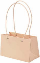 Valex Decor 10db. Virág táska 22(h) x 10.5(sz) x 13.5(m) cm - Világos púder (TX2-20)