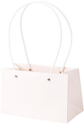 Valex Decor 10db. Virág táska 22(h) x 10.5(sz) x 13.5(m) cm - Fehér (TX2-01)