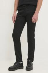 Calvin Klein nadrág férfi, fekete, testhezálló, K10K113429 - fekete 33/32