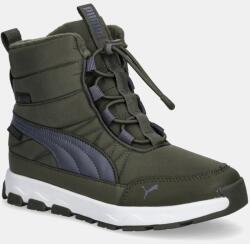 PUMA gyerek hótaposó Evolve Boot zöld, 392647 - zöld 37