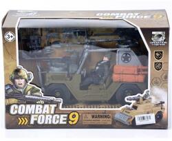Magic Toys Katonai jeep fegyverekkel és katonával (MKK210444)