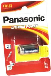 Panasonic fotóelem (CR123A, 3V, lítium) 1db/csomag CR123AL-1BP (CR123AL-1BP)