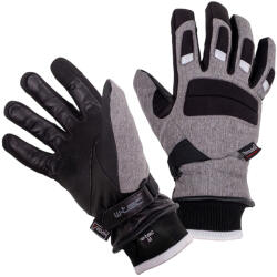 W-TEC Motoros és síkesztyű W-TEC Sabresul szürke XL (28024-XL)