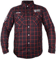W-TEC Black Heart Motoros ing W-TEC Black Heart Rattlesneak fekete piros csíkkal 4XL