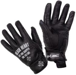 W-TEC Black Heart Bőr nyári motoros kesztyű W-TEC Black Heart Darios L fekete