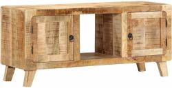 vidaXL tömör nyers mangófa TV-szekrény 105x46x32 cm (4104521)
