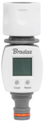 Bradas WHITE LINE WL-3100 gyorscsatlakozós átfolyásmérő, LCD display, nyomástartomány 1-8bar, max. 60°C víz, Standard, 10/60db (150068)