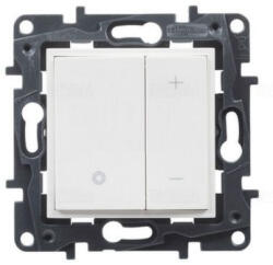 Legrand Niloé Step fehér fényerőszabályzó, nyomógombos 400W 863153A Legrand - Készlet erejéig! ! ! (863153A)