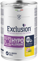 Exclusion Veterinary Diet Hypoallergenic Quail & Pea konzerv kutyának 400g - vetpluspatika